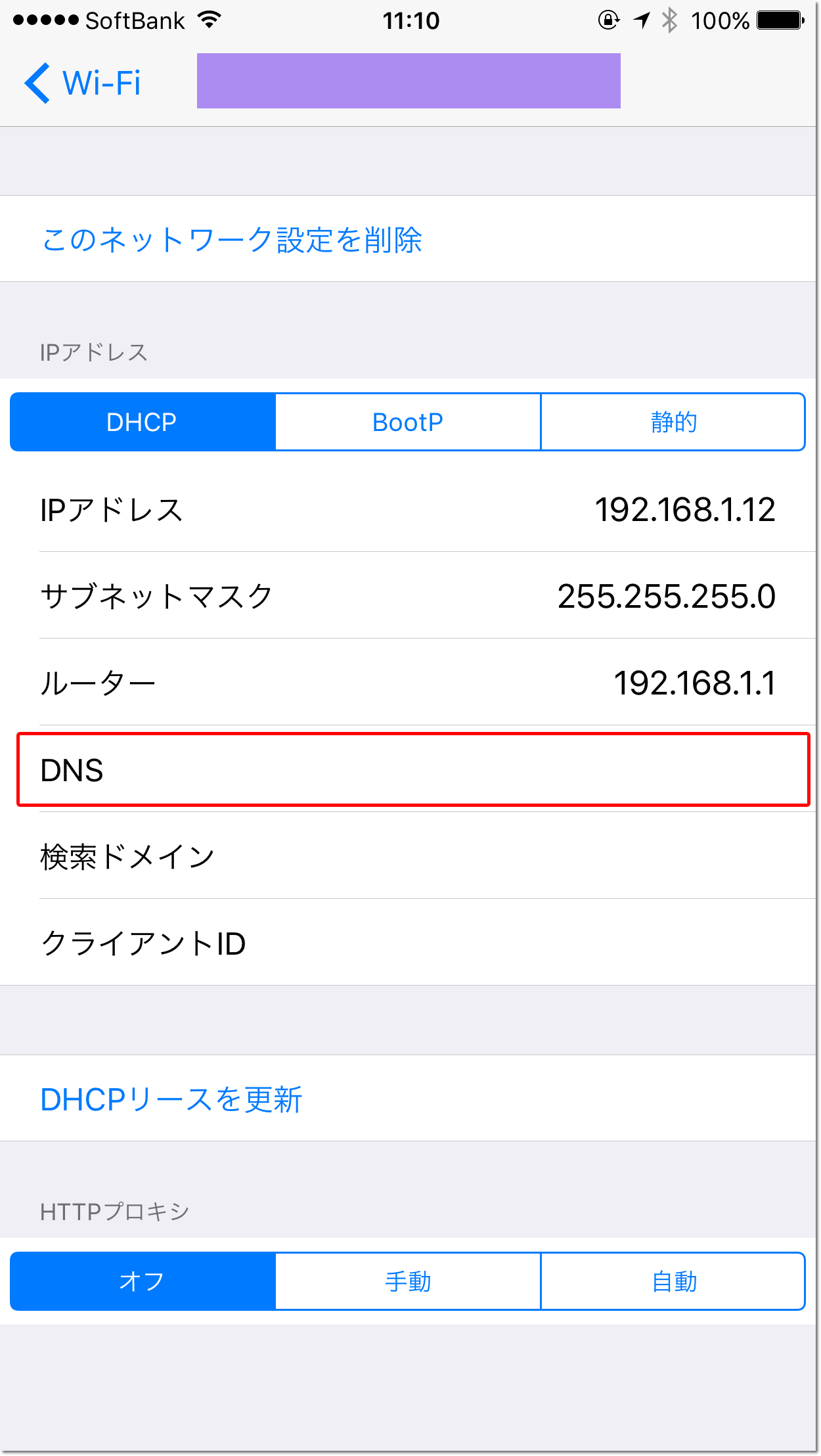 DNS設定 どこでする？